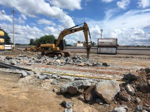 rompedor demolição piso de concreto